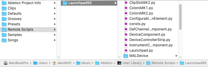 launchbar scripts folder